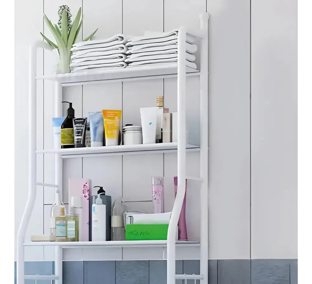 Tu Baño Siempre Ordenado: Estantería Compacta y Súper Práctica