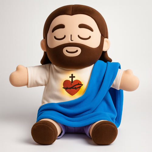 Peluche Jesús Que Respira + Mas Sonido Musical