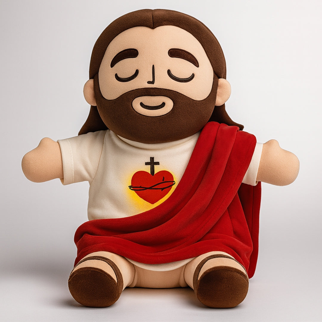 Peluche Jesús Que Respira + Mas Sonido Musical
