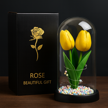 Cúpulas de flores AMARILLAS