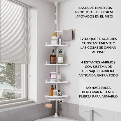 Más Espacio, Más Orden: El Organizador de Baño Definitivo